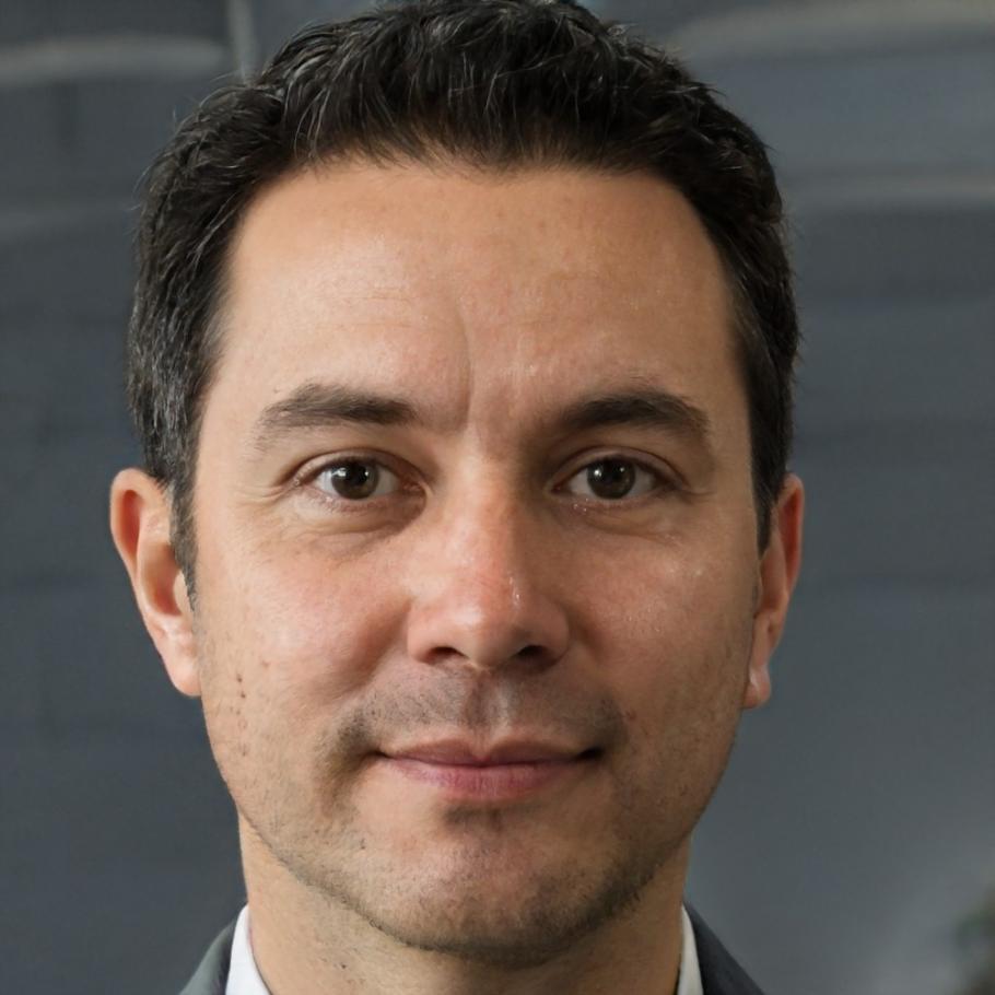 Retrato de instructor de finanzas